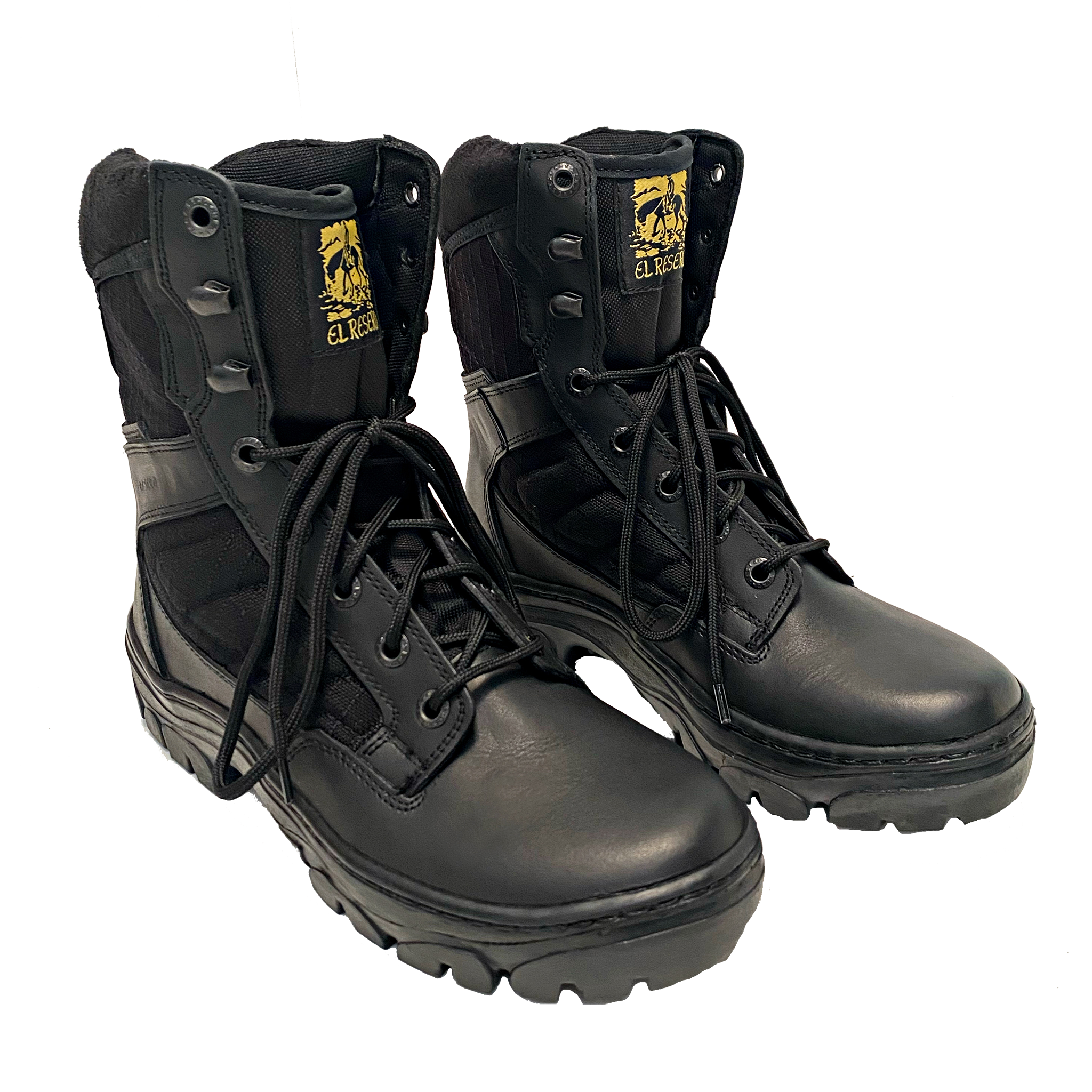 【EL RESERO/エルレセロ】Plain Toe BLACK 42 El Resero - For Polo, Riding, Hiking, and Tactical boots