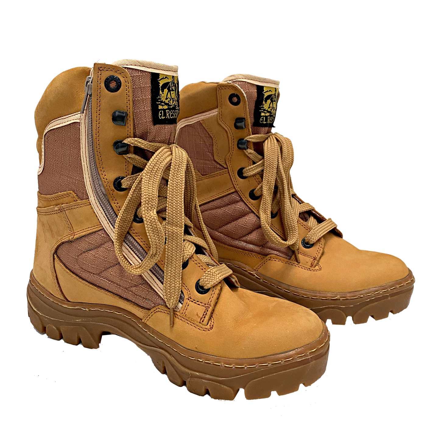Special Tactical Boots With Internal Zip (721A) Desert