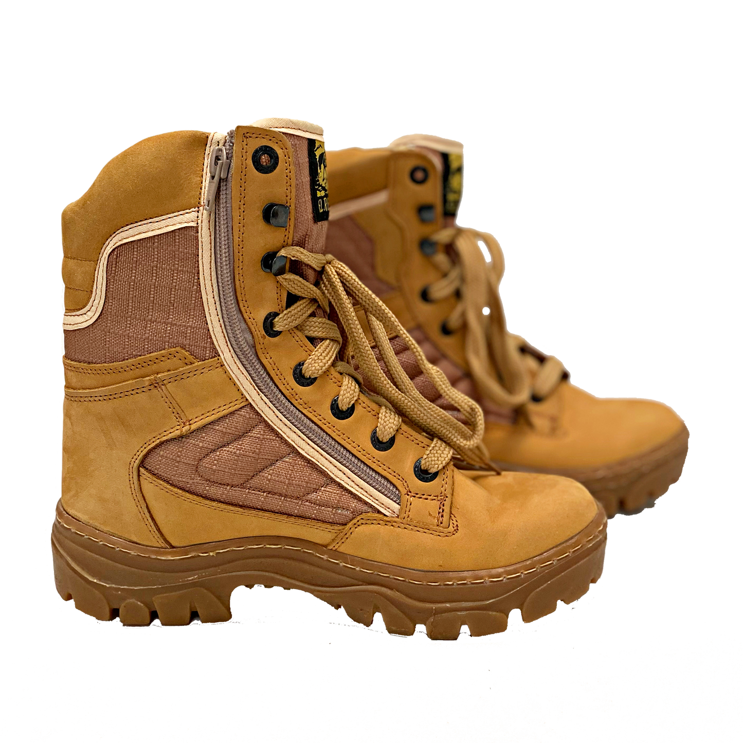 Special Tactical Boots With Internal Zip (721A) Desert
