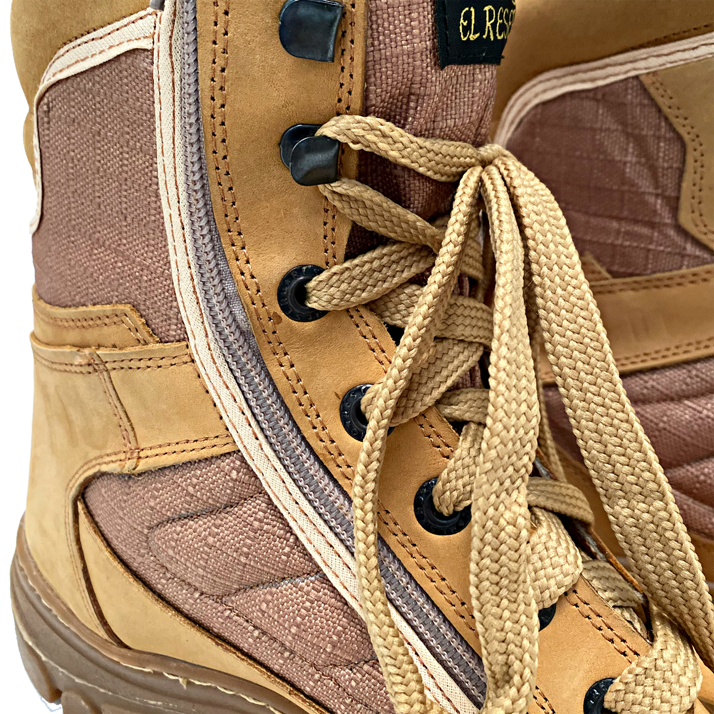 Special Tactical Boots With Internal Zip (721A) Desert