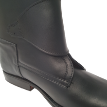 Load image into Gallery viewer, Black Polo Boot with Front Zip El Resero 3