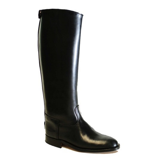 Riding Boot with back zip El Resero Lateral