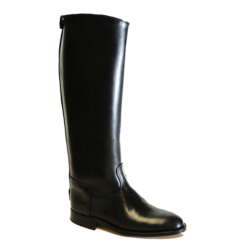 Riding Boot with back zip El Resero Lateral