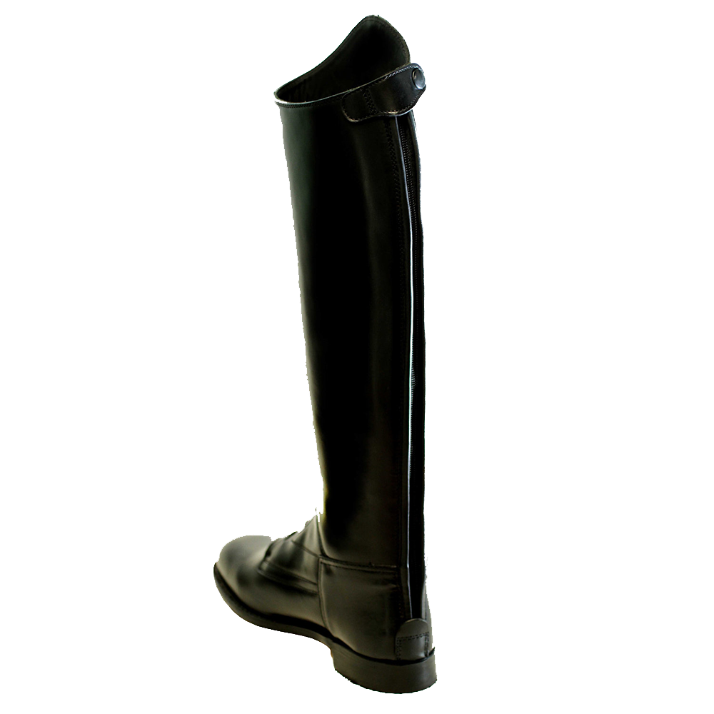 Riding Boot with Back Zip and Front Laces El Resero 2