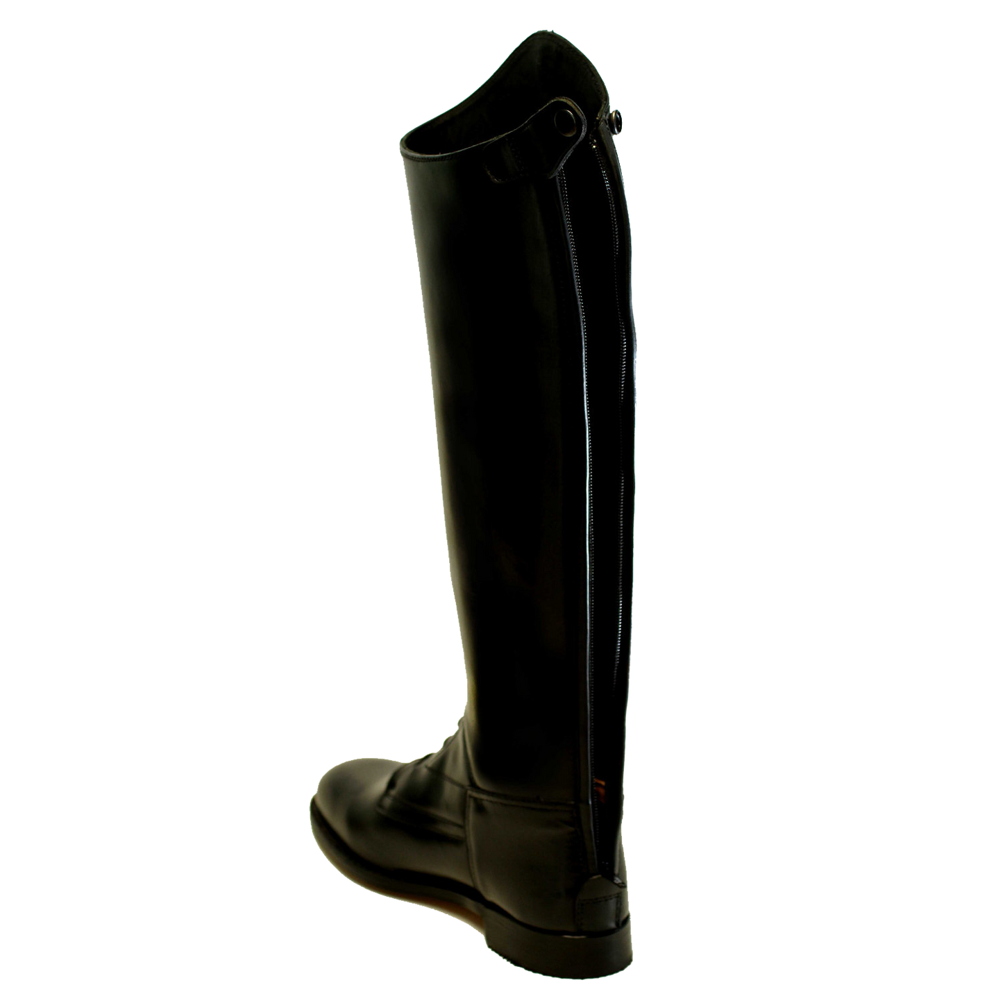 Riding Boot with Back Zip and Front Laces El Resero 3