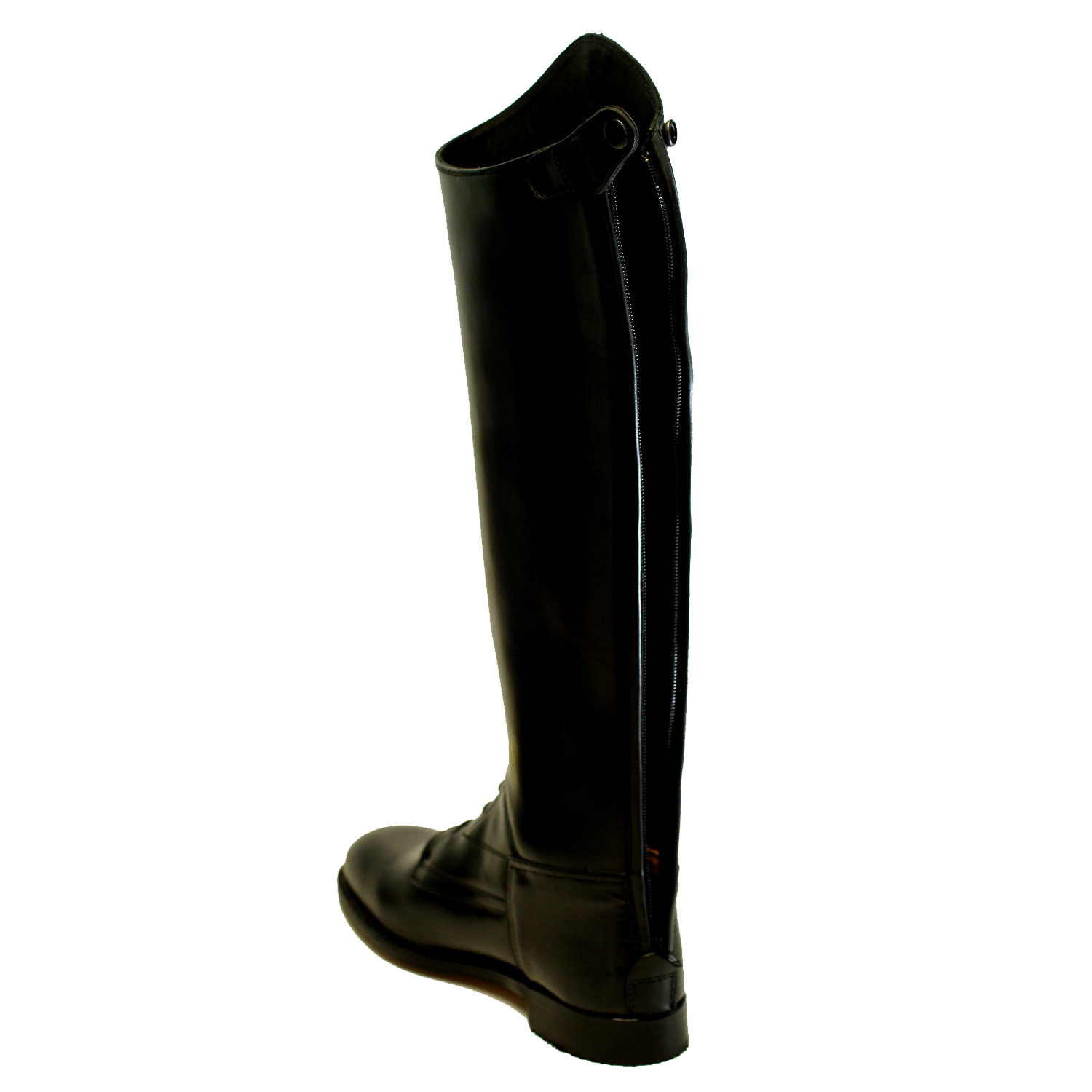 Riding Boot with Back Zip and Front Laces El Resero 3