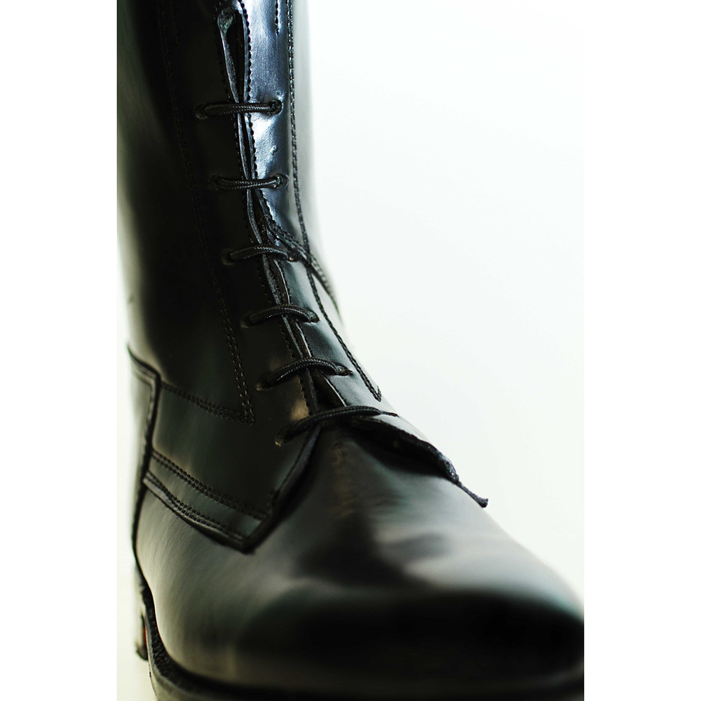 Riding Boot with Back Zip and Front Laces El Resero 4