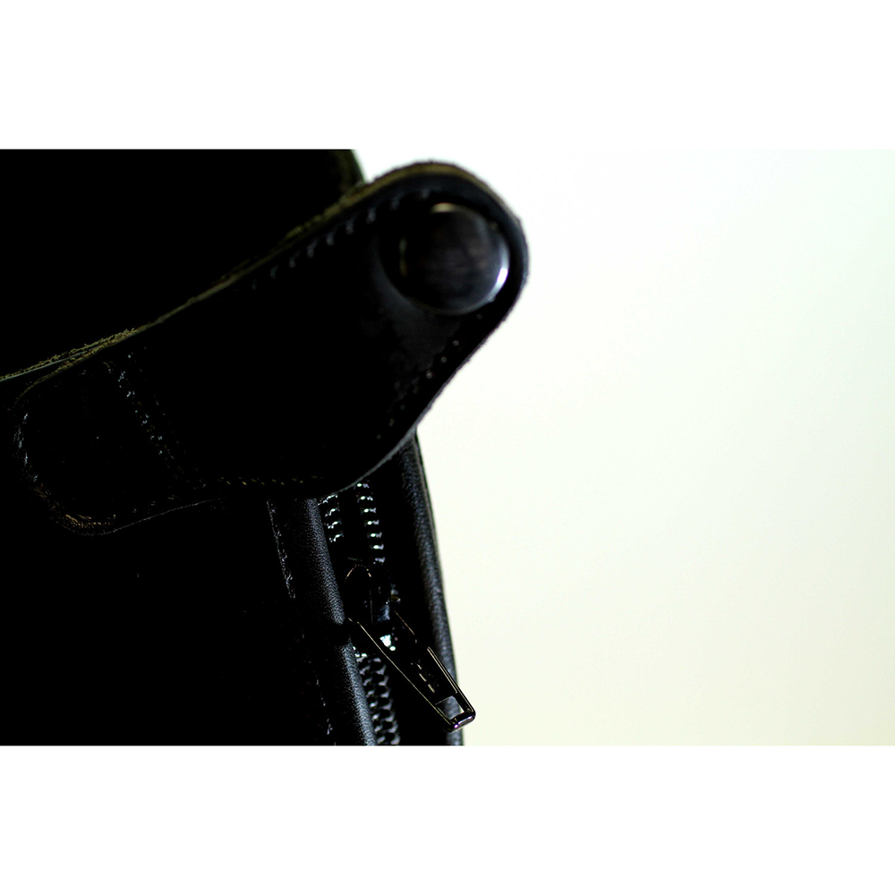 Riding Boot with Back Zip and Front Laces El Resero 5