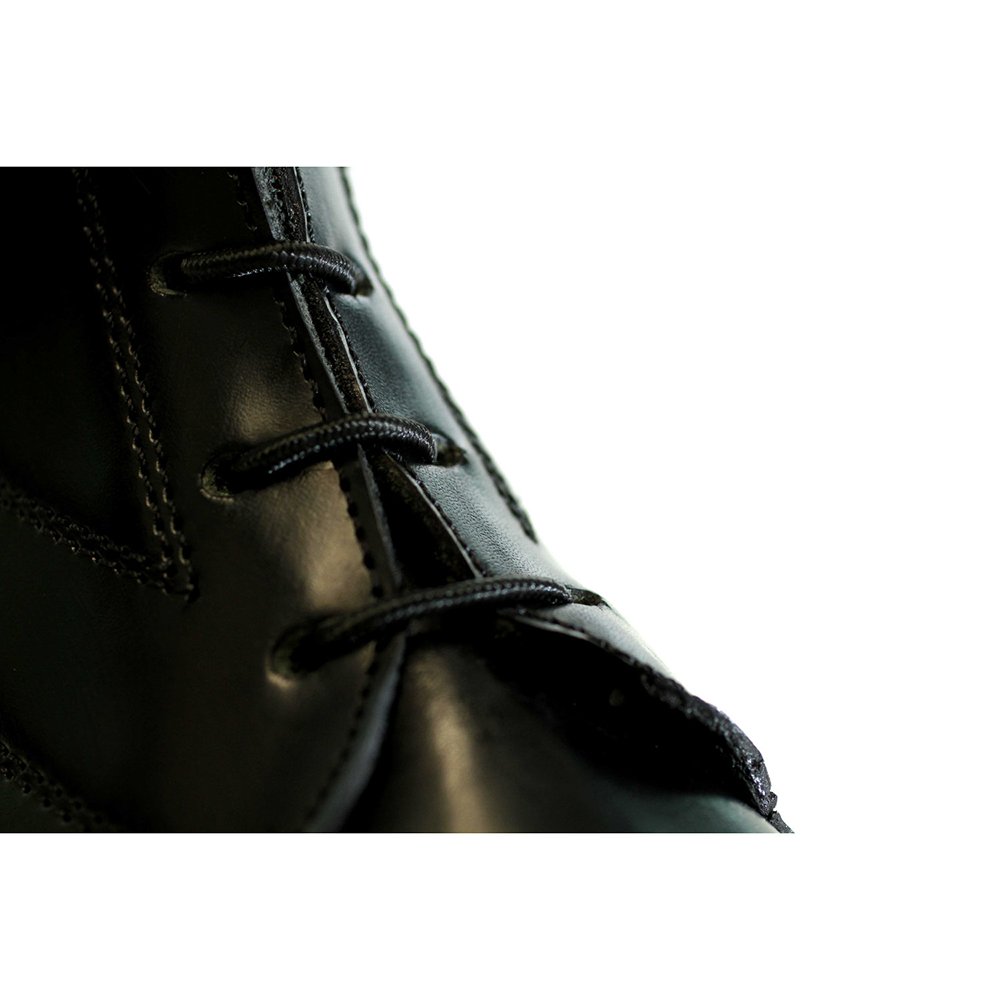Riding Boot with Back Zip and Front Laces El Resero 6